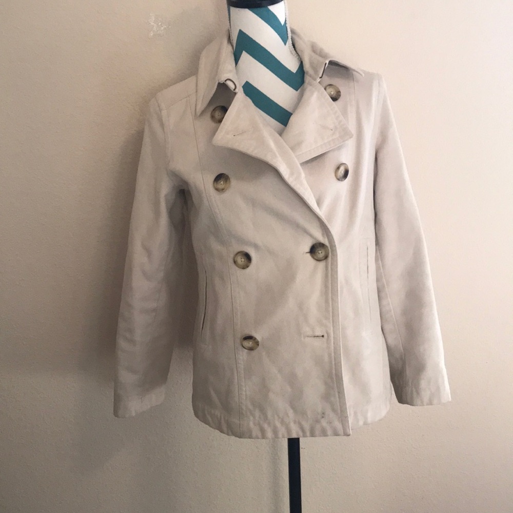 Gap cream pea coat